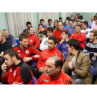 Los árbitros leoneses acudieron en masa a la reunión para decidir finalmente que dirigirán los encuentros del fin de semana para no cortar la afición a los niños.