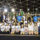 Los galardonados en gimnasia rítmica. F. OTERO PERANDONES
