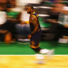 Lebron James, ante Durant, en las últimas finales de la NBA
