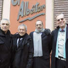 El grupo los Mockers, Polo Pereira, Jorge Fernández, Esteban Hirschfield y Julio Montero.