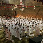 Uno de los actos de la Noche Templaria, aspecto que potenciará el Ayuntamiento en Fitur.