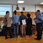 Recuento de votos en la Junta Electoral de Zona de Astorga