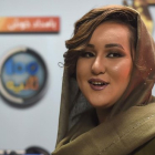 Zahra Elham, primera mujer ganadora de New star en Afganistán.