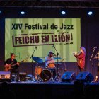 Prieto Picado, ayer, en el Festival de Jazz Feichu en Llión. MIGUEL F. B.