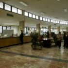 Fachada de la sede de la agencia tributaria del ministerio de Hacienda en León