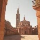 Imagen de la entrada al edificio de La Laboral, en Cabueñes (Gijón), que albergará el nuevo museo