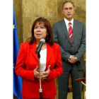 Narbona y Juan Gato, en la toma de posesión del presidente de la CHD