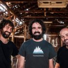 Los integrantes del trío Berri Txarrak.
