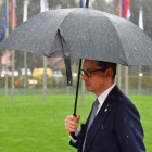 El primer ministro polaco Mateusz Morawiecki llega a la cumbre UE-Balcanes Occidentales. RADEK PIETRUSZKA