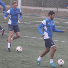 Andrés, a la izquierda, es uno de los canteranos que completan la convocatoria. L. DE LA MATA