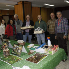 Momento de la recepción de las pocas setas. CAMPOS