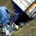 Estado en el que quedaron los vehículos implicados en el accidente
