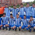 Formación del equipo de la Ponferradina que milita en la 1.ª División Provincial Juvenil.