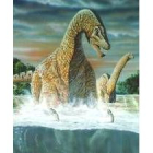 Recreación del dinosaurio más antiguo conocido hasta ahora