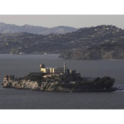 Panorámica de la bahía de San Francisco donde se encuentra la isla de Alcatraz y la prisión.