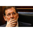Rajoy, en una sesión del Congreso.