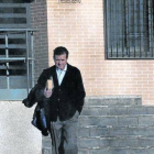 aume Matas abandona la prisión de Segovia tras serle concedido el tercer grado, el pasado 31 de octubre.