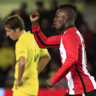 Williams celebra su gol ante el Villarreal.