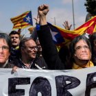 Imagen de una manifestación de los CDR en Barcelona. QUIQUE GARCÍA