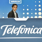 José María Álvarez-Pallete, presidente de Telefónica, en Madrid.