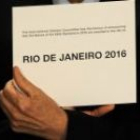 Al final será Rio de Janeiro 2016