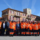 La nueva Agrupación Local de Protección Civil de Valencia de Don Juan.