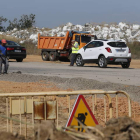 Los trabajos para el traslado de las balas de Santa María del Páramo ya han comenzado.