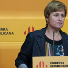 La portavoz de ERC, Anna Simó, en una imagen de archivo.