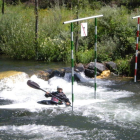 Imagen de los canales de aguas bravas de Sabero. CASTRO