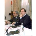 Herrera presentó su candidatura con Juan Carlos Aparicio en Burgos