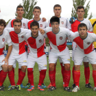 Formación del Ejido que lidera el grupo B de la 1.ª División Regional Juvenil.