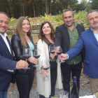 Courel, Muñoz, Mónica González, Luis Alberto Arias y Eduardo Morán, ayer en el Civi. L. DE LA MATA