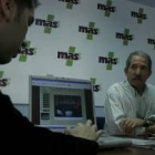 Escuredo presentó ayer la página web de la formación política que preside