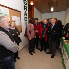 Momento de la inauguración de la sede, ayer.  ANA F. BARREDO
