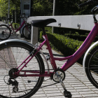 Uno de los puntos base para el alquiler de bicicletas. MARCIANO PÉREZ