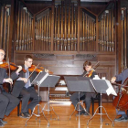El Cuarteto Granados, que ofrece hoy un recital en el Auditorio del Conservatorio. DL