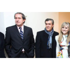 Fernando Salguero, José María Lesmes, Cepedano, María Lafuente y Manuel Orellana.