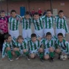 Formación del Laciana B que milita en la 2.ª División Benjamín