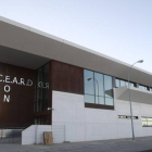Exterior del Ceard, donde se entrenan los tres atletas expedienctados por hacer el saludo nazi
