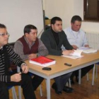 Villaverde, Álvarez, Del Blanco, Rojo y Larrauri, en Boñar.