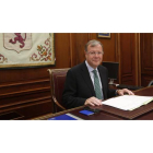 Antonio Silván en su despacho de alcalde