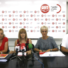 Pilar Fernández, Fonsi Bonafonte, Elena Martínez y Ramón Cármenes.