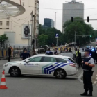 Agentes de la policía belga.