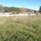 Campo de fútbol 7, que aún no se ha utilizado.