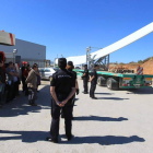 Los operarios bloquearon a mediados de septiembre la salida del molde que iba a Castellón