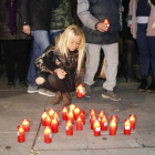 Protesta en Sant Adrià por el nuevo crimen machista.