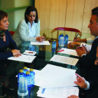 Alfredo Prada se reuniró ayer con los autónomos en León.
