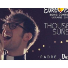 Imagen del Padre Damian en la web de preseleccionados para Eurovisión de TVE.