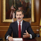 Felipe VI, en un momento de su discurso.
