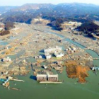 Vista aérea de la devastada localidad de Kamiishi en la región de Iwate, tras el paso del tsunami.